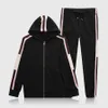 Automne Hiver Hommes Survêtement Ensemble Sportswear 2 Pièces Ensembles Costume De Sport Sweats À Capuche Vestes + Pantalons Survêtement Survêtements Costumes Vêtements