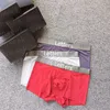 Pantaloncini boxer intimo uomo lettera classica Pantaloncini gay sexy Biancheria intima maschile di alta qualità Regali di compleanno con scatola