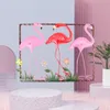 Drie-dimensionale Chinese stijl Flamingo Muursticker Kinderkamer Woonkamers Decoratie Schilderij