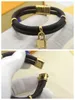 2021 Lady Women ID Identification Charm Bracciali Gioielli Designer in pelle Snap Braceltes Bracciale coppia lettera