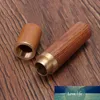 1pc Hand Nähen Nadeln Holz Box Stickerei Ausbessern Halter Leder Stricken Handwerk DIY Nähen Nadeln Gehäuse Container Fall