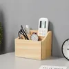 Storage Baskets Retro Old Creative Office Desktop Two Grid Pen Container Sundry Box Home Bedroom Remote Control