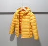 Kids Down Coat Winter Boy Girl Baby Baby Außenbekleidung Jacken Teen Kleidung mit Kapuze mit dickem warmen Outwear -Schichten Kinder tragen Jacke Fashion C3845187