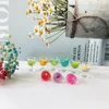 10 pièces/sac gobelet à vin résine pendentifs à breloques mignon fruits boisson tasse breloques ornement Fit boucles d'oreilles bijoux à bricoler soi-même accessoire artisanat