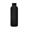 1pcs 304 Stainless Steel Vacuum Flask Outdoor Sports Water Bottles Frosted Portable Water Bottle Rainbow Color Tumblers XD24565