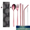 5Pcs Tableware set spoon fork chopsticks delicate small convenient fast metal fashion dinnerware Factory price expert design Quality Latest Style Original Status