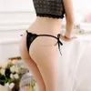 Lace Waist T Back Panties Ties women underwear straps thongs G Strings Sexy Lingerie women clothes will and sandy