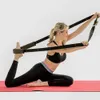 Yoga ajustável traseiro dobrar treinador yoga ginástica flexibilidade de dança esticando cinto cinto cintura-perna fitness washable esporte h1026