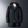 New Thick Down & Parka Coat Oversize 6XL 7XL 8XL Brand Keep Warm Winter Men's Black Blue Red Padded Jacket 211129