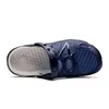 Homens Sandálias Verão Outdoor Beach Sapatos Casuais Homens Moda Jelly Sapatos Confortáveis ​​Sapatos de Água Homem Homem Hollow Slippers tamanho 40-45 210624