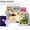 التحكم في التطبيق WiFi Smart LED RGB LAMP E27 GU10 GU5.3 يدعم الضوء Amazon Alexa Google Home Voice Control Lights Bulb