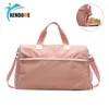 Sacs de plein air Grand Sport Fitness pour femmes 2021 Gym Formation Sac à bandoulière Lady Rose Yoga Chaussures Compartiment Sac à main Voyage Bagages