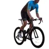 Yarış Setleri Kalite İkiz Altı 6 Hafif Bisiklet Jersey Takım Yaz MTB Kısa Kollu Adam Yol Döngüsü Giysileri 9D BIB Şort Ciclismo