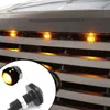 3ピース車LEDアンバーグリルライトキットユニバーサルフィットトラックSUVフォードSVTラプタースタイル
