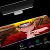 Uchiha RGB Mouse Pad 900x400x2mm Pad Mouse Tappeto Computer Padmouse Prepotente Gaming Mousepad Gamer manga tastiera tappetino da scrivania