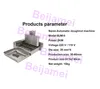 Beijamei 6 Rows Automate Pone Tonut Maker Machine 110V 220V Нержавеющая сталь пончики Фритюрница коммерческих пончиков