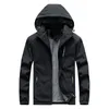 Men039s jackor uppvärmd jacka med hoodie förtjockar varma rockar i vinterfickor hat parka män hooded4891207