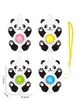 Kerst Fidget Speelgoed Pers Vinger Bubble Muziek Cartoon Panda Frog Dier Handvat Decompression Toy