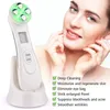 5 in 1 LED RF EMS macchina per ringiovanimento della pelle del viso lifting del viso mesoterapia rimozione dell'acne comedone antirughe serraggio strumento di bellezza Instrumento De Belleza