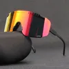 DEVOURS UV400 Cycling Sunglasses Outdoor Sports Glasses Road Bike Bicycle For Men Women Eyewear Goggles 220301
