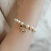 Lien Chaîne 2022 Baroque Perle D'eau Douce Bracelet Rétro Chic Petite Abeille Bijoux Personnalité Femmes Présent Fawn22