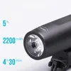 IPX4 Wodoodporna 300lm T6 LED LED Lights MTB Road Bike Reflektor USB Akumulator 5 Tryby uchwytu rowerowego Bar Światła przednie 239 x2