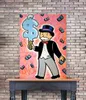 Alec Monopoly Dollar Olieverfschilderij op canvas Home Decor Handcrafts / HD Print Wall Art Picture Customization is acceptabel 21081413