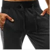 Męskie splotowe spodnie dresowe mody trend sznurek pracy sporty długie spodnie wiosna samiec kontrastowy wszystkie mecz przypadkowi luźne spodnie