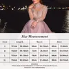 패션 캐주얼 드레스 여성 섹시한 공식 파티 드레스 핑크 높은 칼라 긴 소매 스팽글 이브닝 웨딩 숙녀