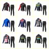 Merida Takımı Bisiklet Uzun Kollu Jersey Önlüğü Pantolon Setleri İlkbahar Sonbahar Spor Sıcak Satış Bisikletleri Giysi U122006