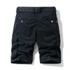 2021 Homens de verão Moda Casual Militar Carga Calças de Bolso Masculino Shorts Algodão Masculino Tático Shorts Loose Grande tamanho 6xL X0628