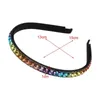 Rhinestone Headband Big/small 1cm Summer Hairbands Women Girls Hair Head Hoop Bands Elelgant Accessories Headdress