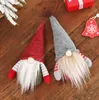 DHL Kerstmis Handgemaakte Zweedse Gnome Scandinavische Tomte Santa Nisse Nordic Pluche Elf Toy Tafel Ornament Xmas Tree Decorations DAW280