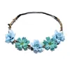 Haarklammern Barrettes Blume Stirnband Mode Prinzessin Frisur Kopfstück Multipurpose Accessoires für Frauen Mädchen LB