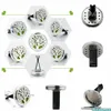 603 ontwerpen auto luchtverfrisser parfum diffuser clip automatische ventilatie etherische oliedakje 10 st pads9931317