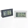 new black/white FY-11 Mini Digital LCD Environment Thermometer Hygrometer Humidity Temperature Meter In room refrigerator