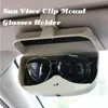 bil sun visor glasögon hållare clip