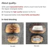 Big Fur Slides Real Raccoon Slippers Women y Flip Flops Beach Flat Sandals Plush House Female Summer Shoes 2109148195169