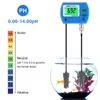 Misuratore PH digitale professionale 2 in 1 Misuratore EC per acquario Monitor multiparametrico della qualità dell'acqua Monitor PH EC online Acidometer2487