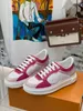 Scarpe casual da donna Sneaker da viaggio con lacci in pelle 100% pelle bovina fashion lady Designer piatto Scarpe da ginnastica da corsa Lettere scarpa da donna taglia 35-40