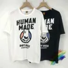 Eisbär Sbreathable Slub Cotton Human Made T Shirt Männer Frauen T-shirts Sommer Stil Top Tees Inside Tag G1207