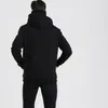 Ниндзя толстовки мужчины маска хлопок негабаритные толстовки спортивные сплошные с длинным рукавом зимний с капюшоном толстовки мужская одежда пятно одежды оптом 201128