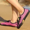 Mężczyźni Kobiety Aqua Buty Mężczyźni Na Zewnątrz Turystyki Buty Oddychające Slip-On Drogowe Trampki Dla Mężczyzna Trekking Szlak Mężczyźni Buty wodne Y0714