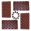 Silikon Çikolata Kahve Çekirdekleri Şekilli Kalıplar Kalıp Jöle Buz Şeker Şeker Aracı Pişirme Araçları Kek Dekorasyon Pişirme