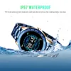 Mens' Watches Fashion Smart Sport Clock Men Bluetooth Watches Digital Electronic Wrist Watch For Men Clock Male Wristwatch Wo332g