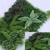 Dekorativa Blommor Kransar 40x60cm Konstgjorda Landskap Turf Simulering Växter Fake Lawn Landskapsarkitektur Vägggräsmatta Grön för heminredning