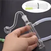 Vendita al dettaglio Più recente Mini Bong da viaggio colorato Bruciatore a nafta in vetro Bong Bubbler 10mm Bolla di fumo congiunta Piccola pipa ad acqua Pipa ad acqua manuale con zappe