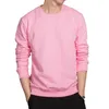 Mens lösa hoodies rosa svart röd grå vit godis färg hoodies andas bomull sweatshirts casual outwear mjuka kläder 210715