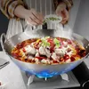 PANS 1PC бытовой сковородой кастрюлю вок бинауральный кухонный горшок