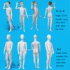 Modische Ganzkörper-Babyschaufensterpuppe-Modelle Dummy-Mädchen-Display Kinderschaufensterpuppen Kind glänzend weiße Kinder Manikin für Kleidung